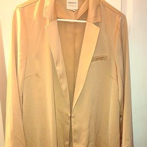 Forever 21 long sleeve blazer type thing